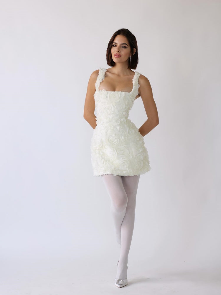 Abito Mini Corsetto Blossom Embrace