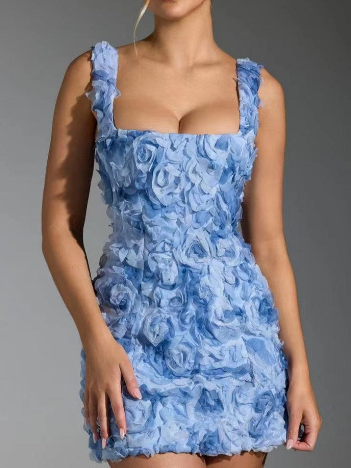 Abito Mini Corsetto Blossom Embrace