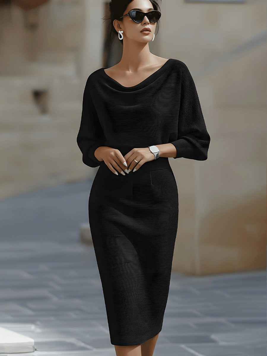 Elowira Midi Dress Eleganza Quotidiana