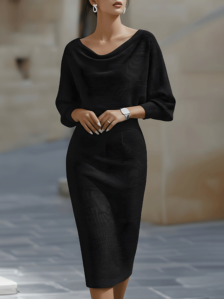 Elowira Midi Dress Eleganza Quotidiana