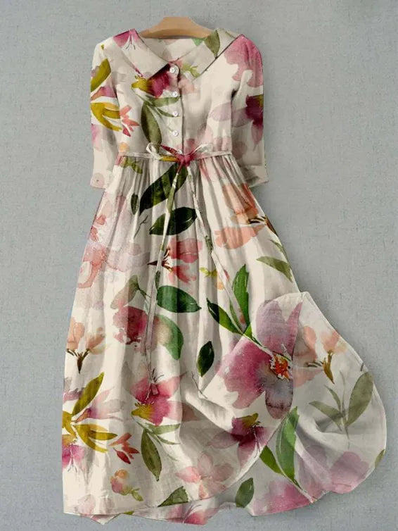 Ophelia - Vestito Midi Floreale