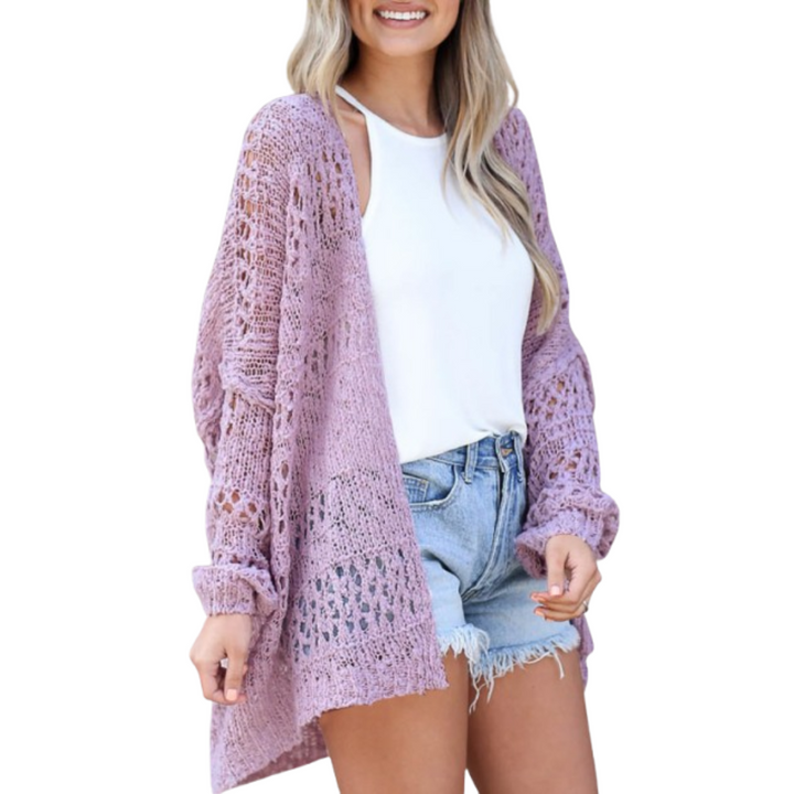 NAOMI | Cardigan Boho Estivo Oversize Leggero
