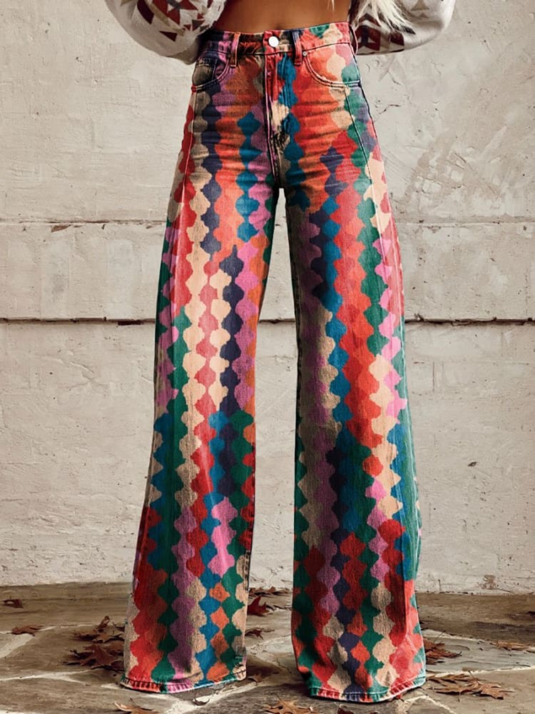 Amélie - Pantaloni Bohemien Eleganti