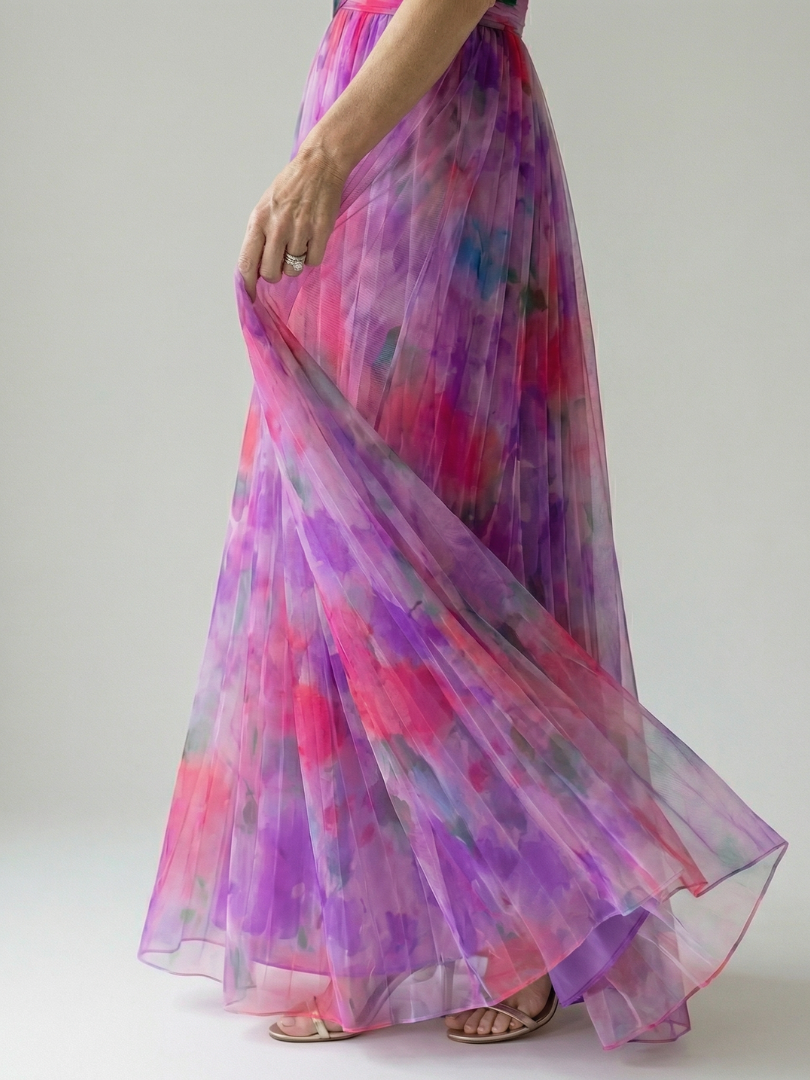 Ellis & Johnson™ | Abito Maxi Soft Wrap
