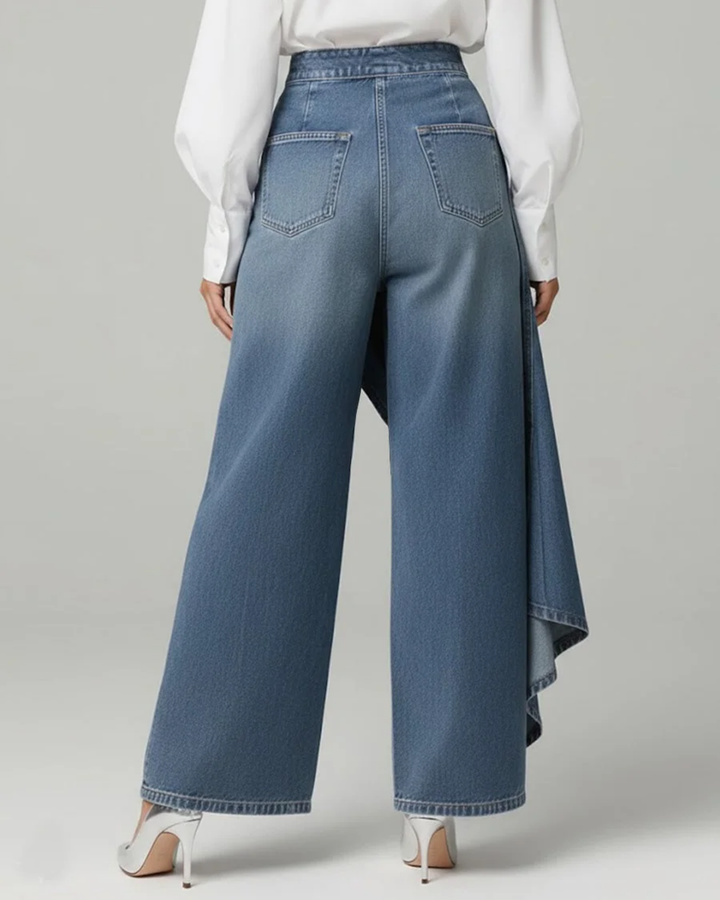 Audrey | Pantaloni jeans a portafoglio