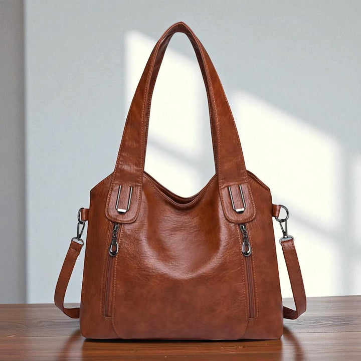 Borsa a mano vintage per documenti