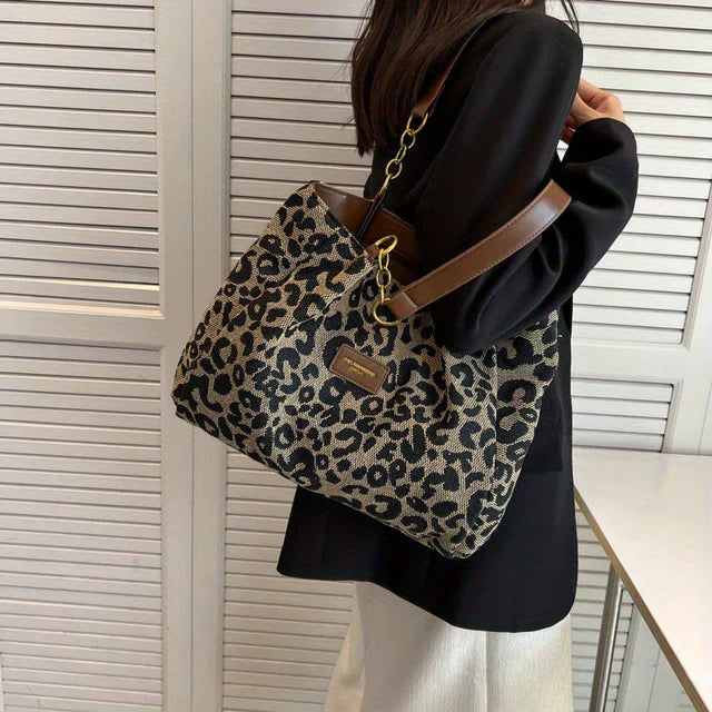 LIBERTY | BORSA CON STAMPA LEOPARDO