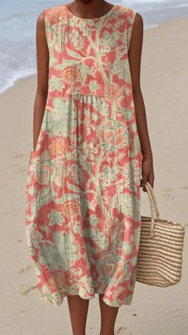Elis - Abito floreale vintage