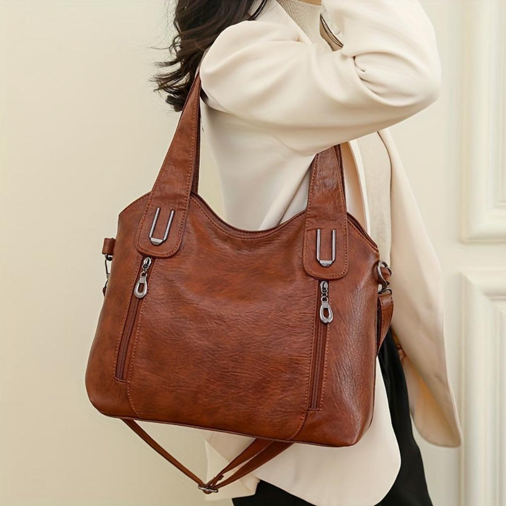 Borsa a mano vintage per documenti