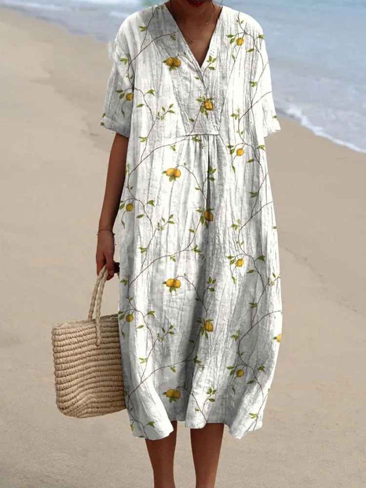 Margaret™ – Abito Floreale Vintage