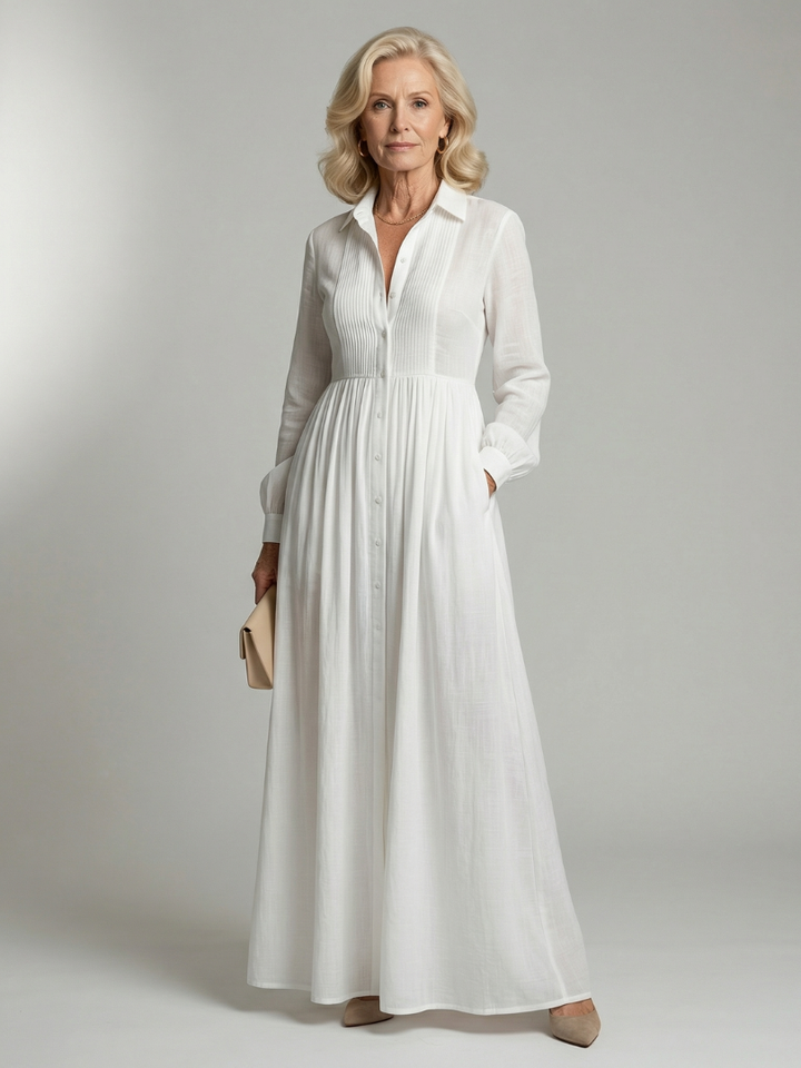 Ellis & Johnson™  | Abito Maxi Soft Flow