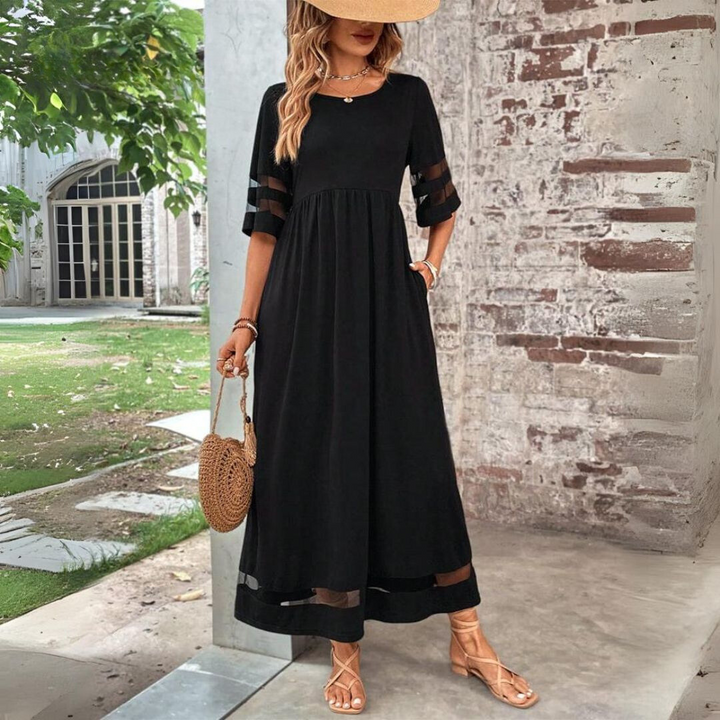 Isabelle Hart | Elegante Abito Midi A-Line