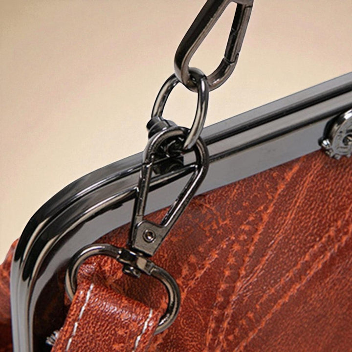Vintage Bag with Snap Closure
