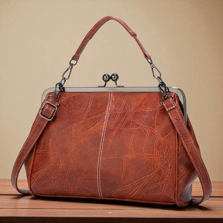 Vintage Bag with Snap Closure