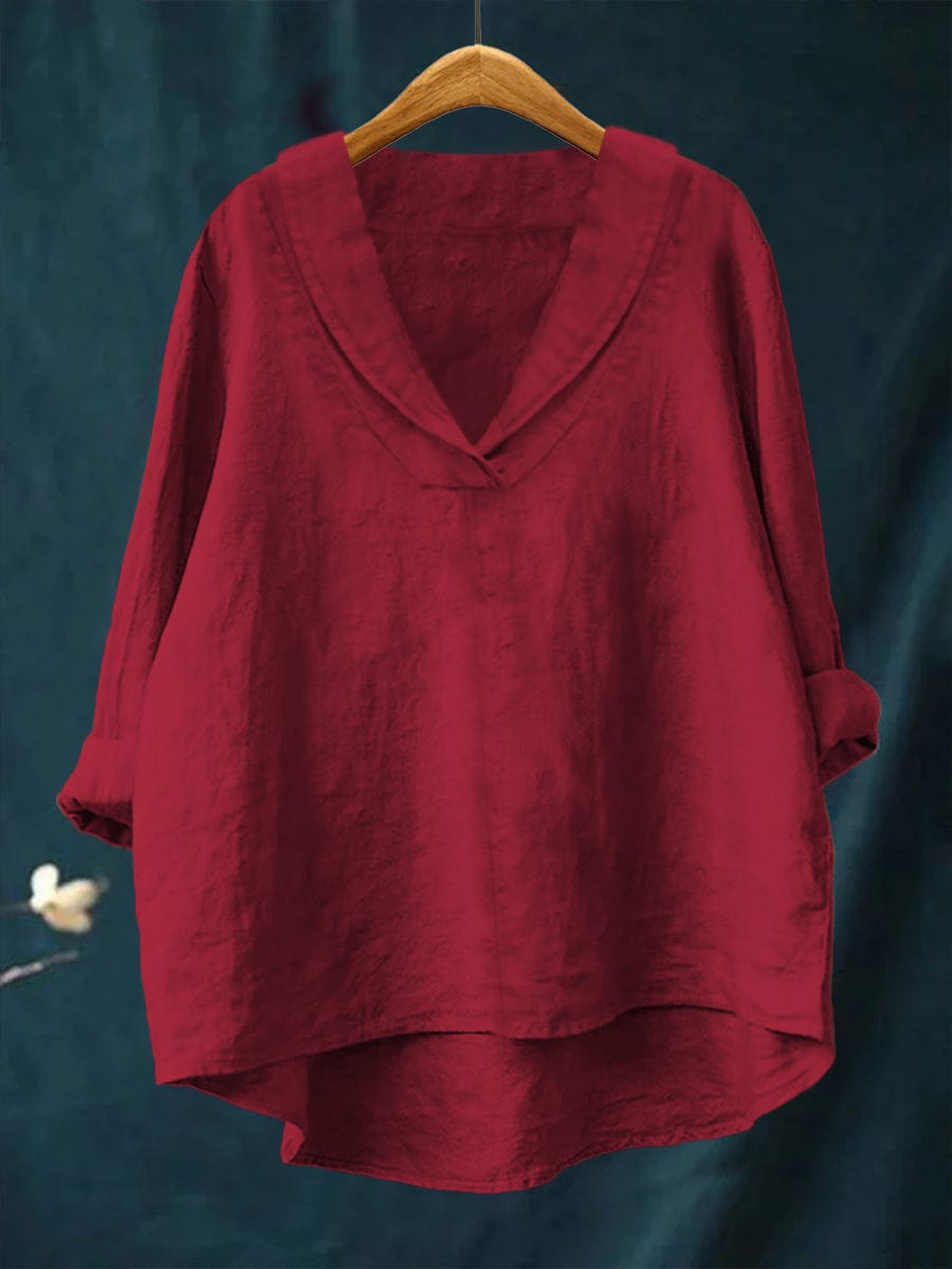Samantha | Blusa Estiva Elegante in Lino