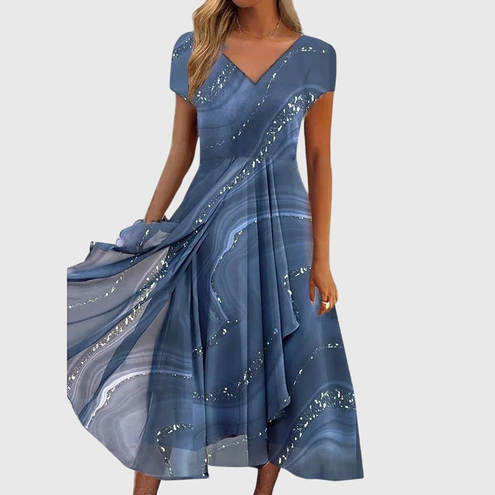 Aubrielle | Abito Midi Fluido