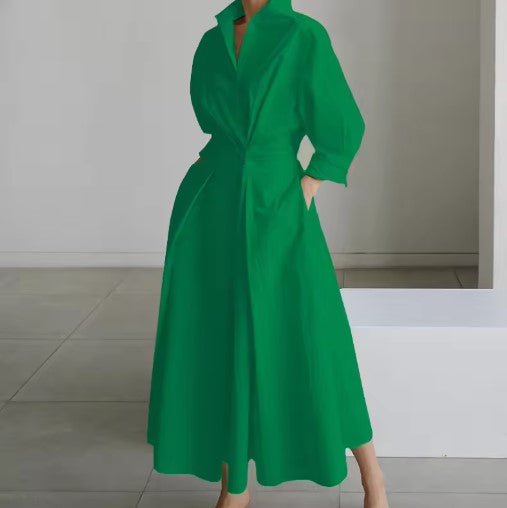 Blythe | Elegante Abito Camicia Primaverile