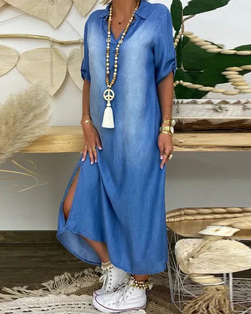 Ibiza - Abito Maxi in Jeans