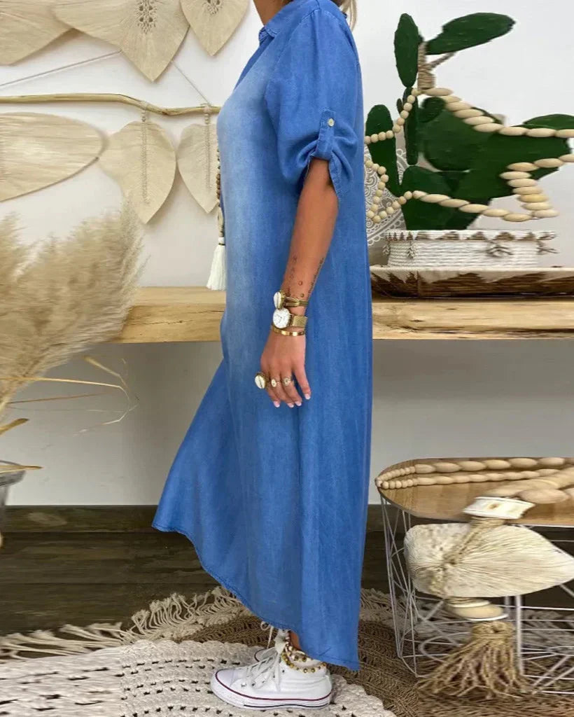 Ibiza - Abito Maxi in Jeans