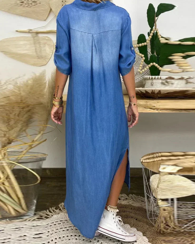 Ibiza - Abito Maxi in Jeans