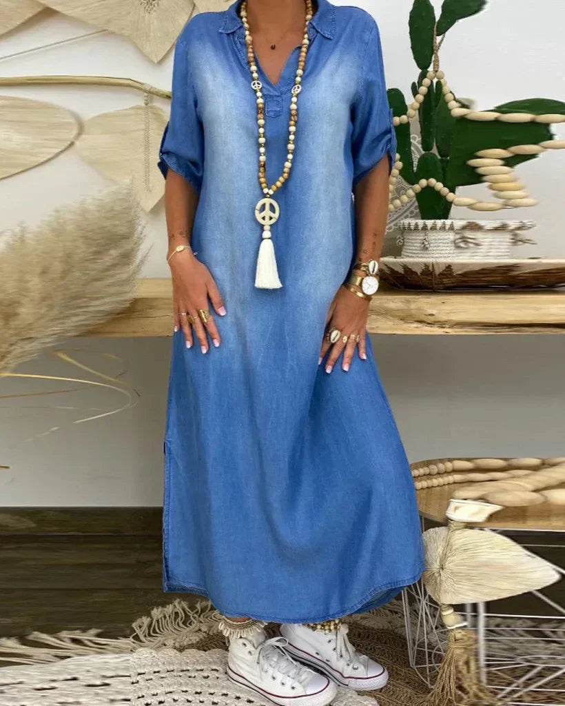 Ibiza - Abito Maxi in Jeans