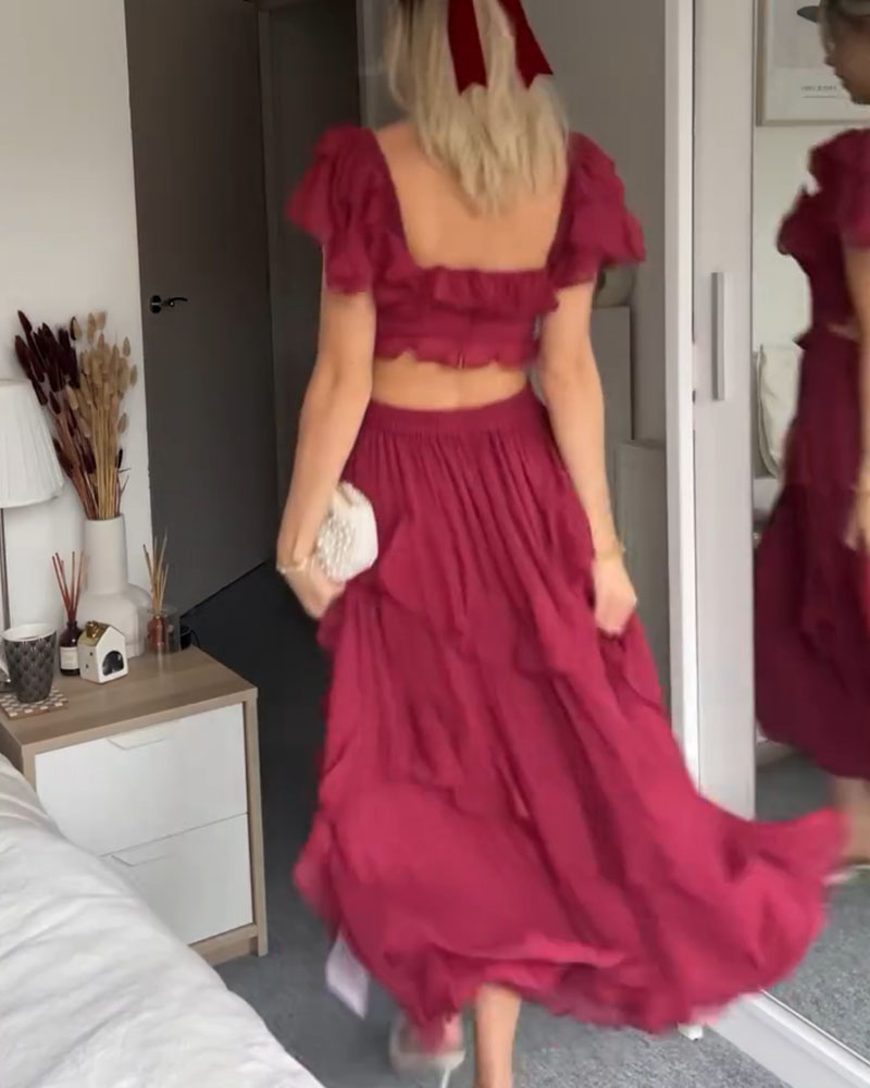 Elisa - Vestito a Balze