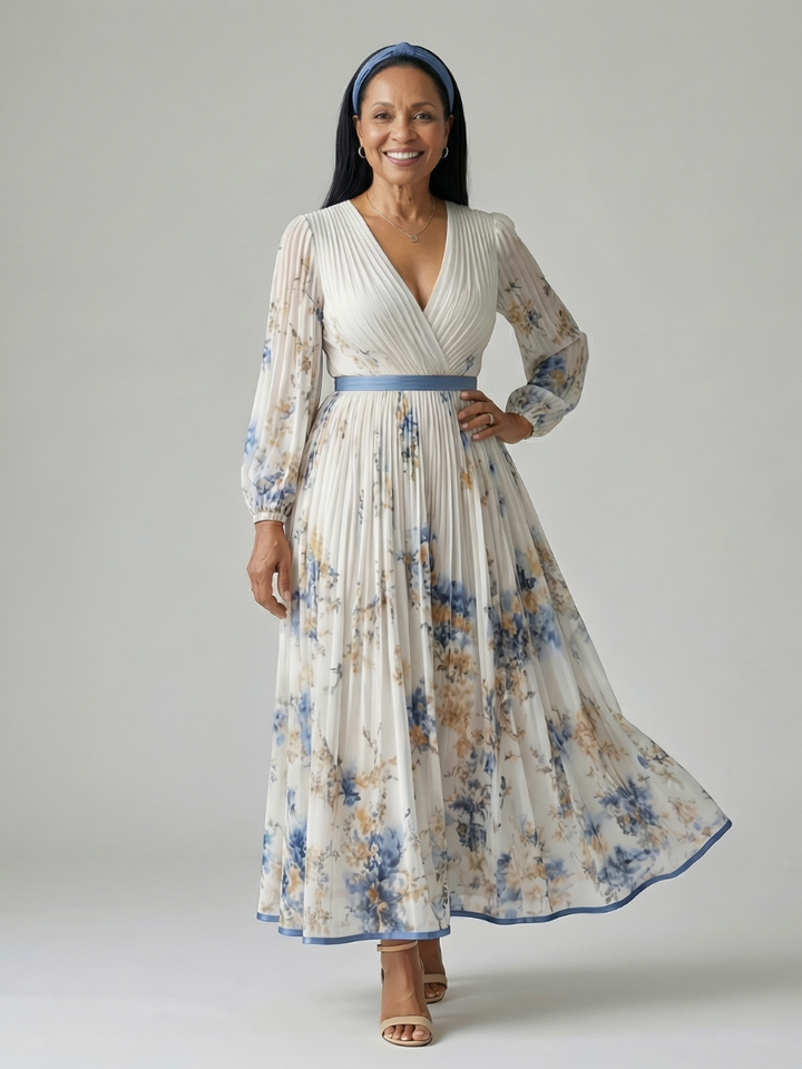 Rielle | Vestito Midi a Pieghe