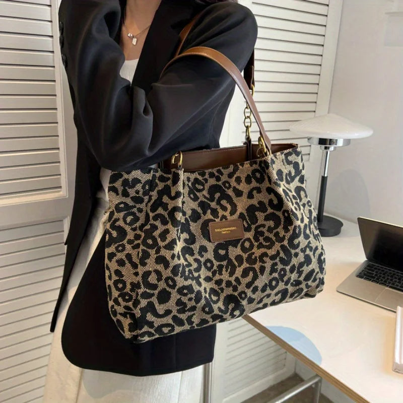 LIBERTY | BORSA CON STAMPA LEOPARDO