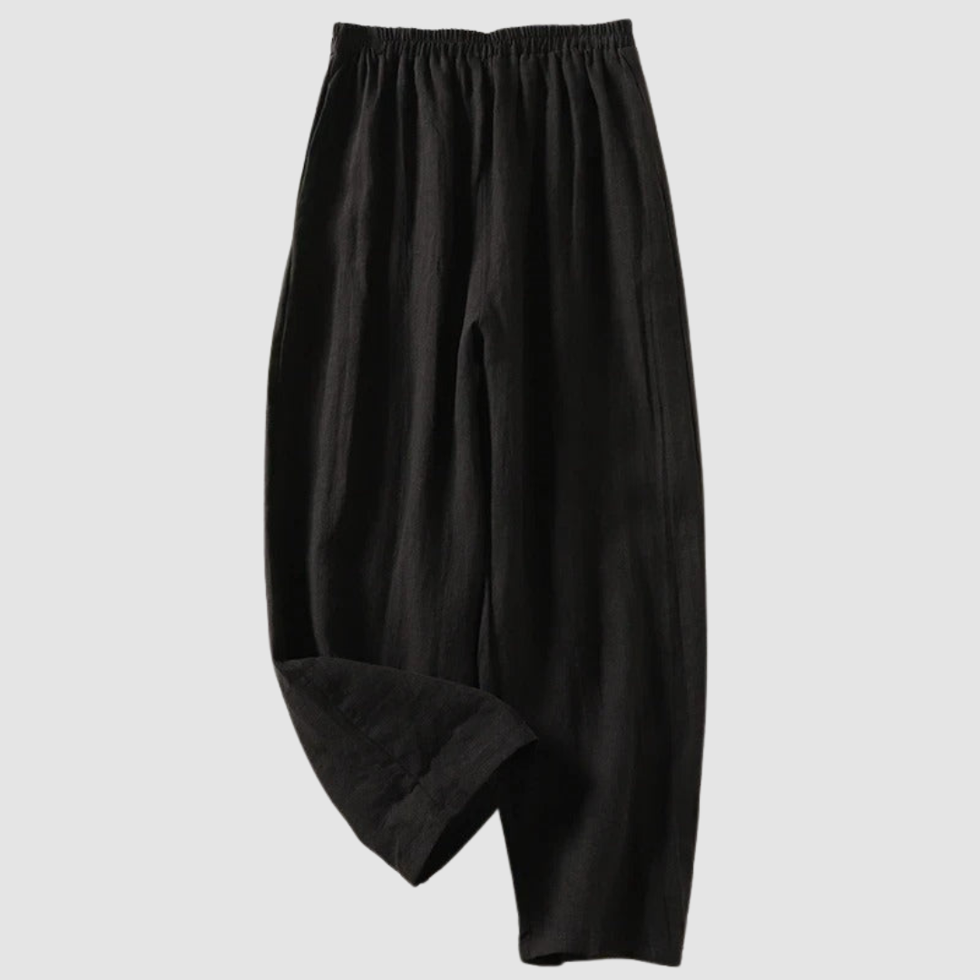 Pantaloni in Lino Sienna™