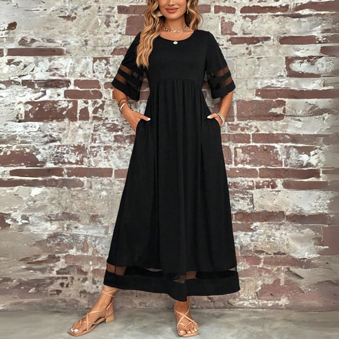 Isabelle Hart | Elegante Abito Midi A-Line