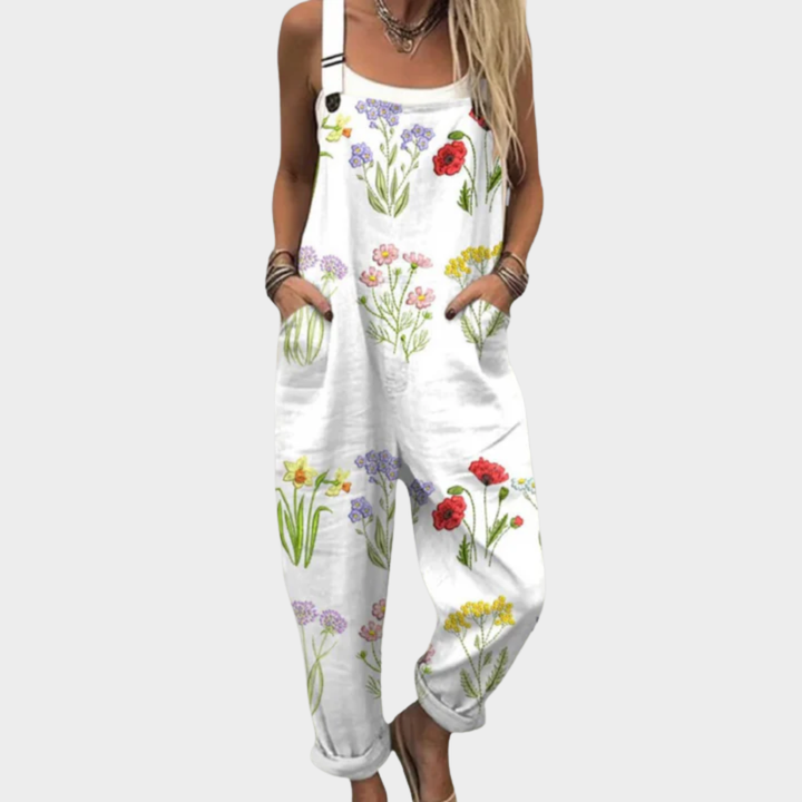 MOREAU LYON | SALOPETTE GIARDINO FIORITO PER DONNE