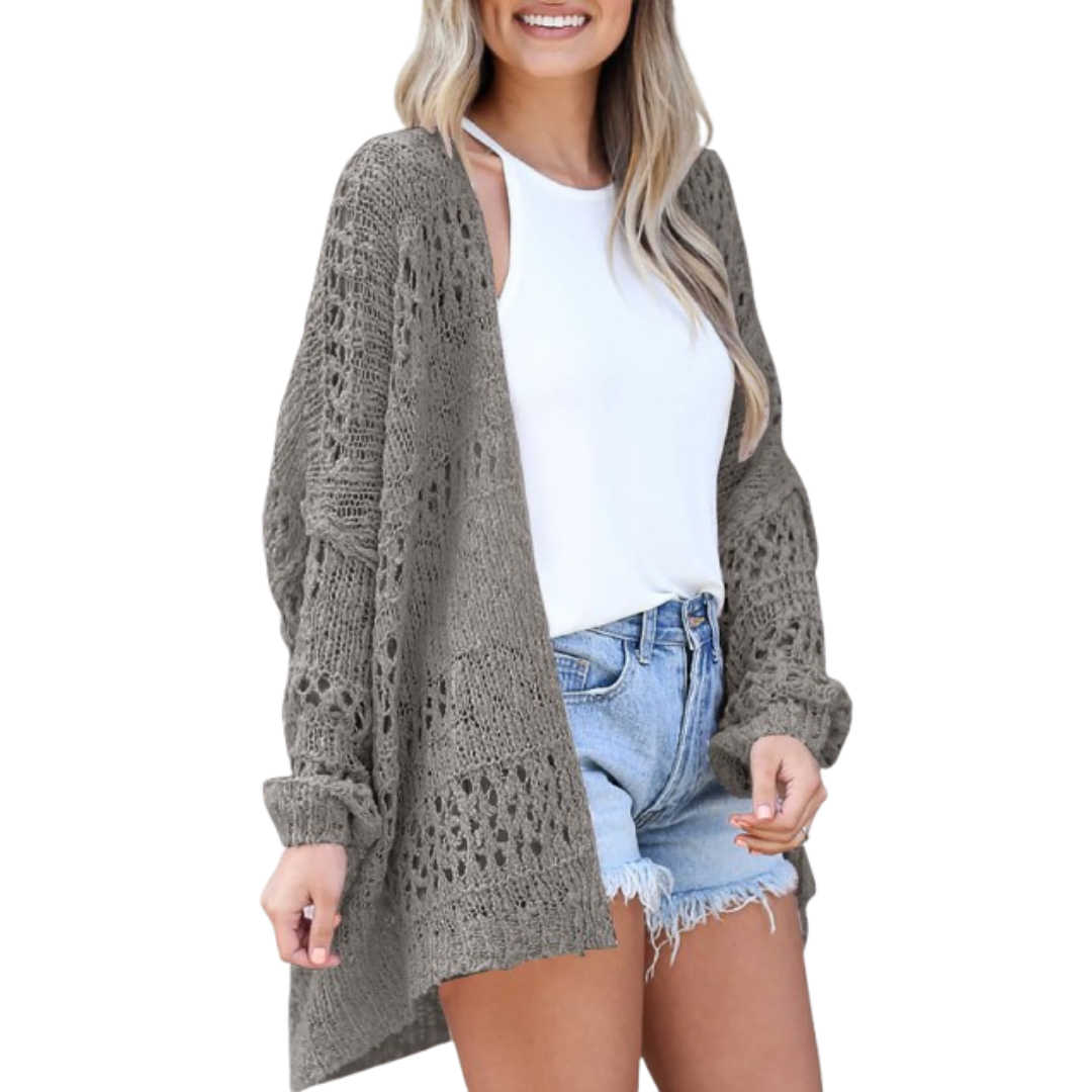 NAOMI | Cardigan Boho Estivo Oversize Leggero