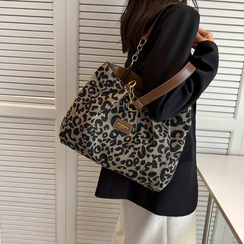 LIBERTY | BORSA CON STAMPA LEOPARDO
