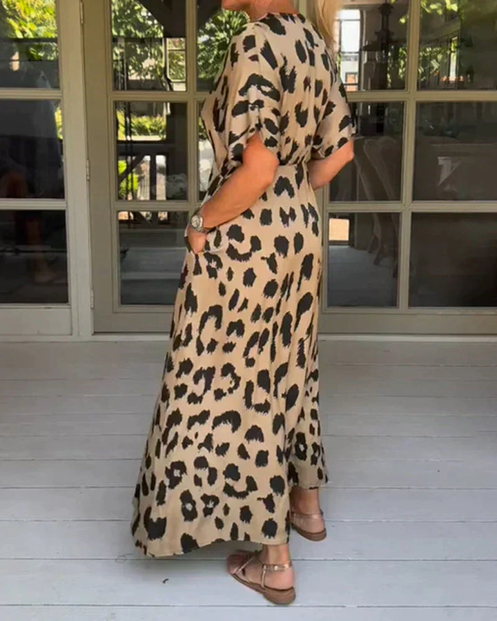 Anne | Vestito con Stampa Leopardo