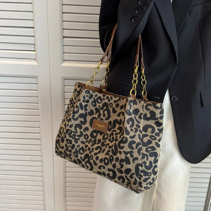 LIBERTY | BORSA CON STAMPA LEOPARDO