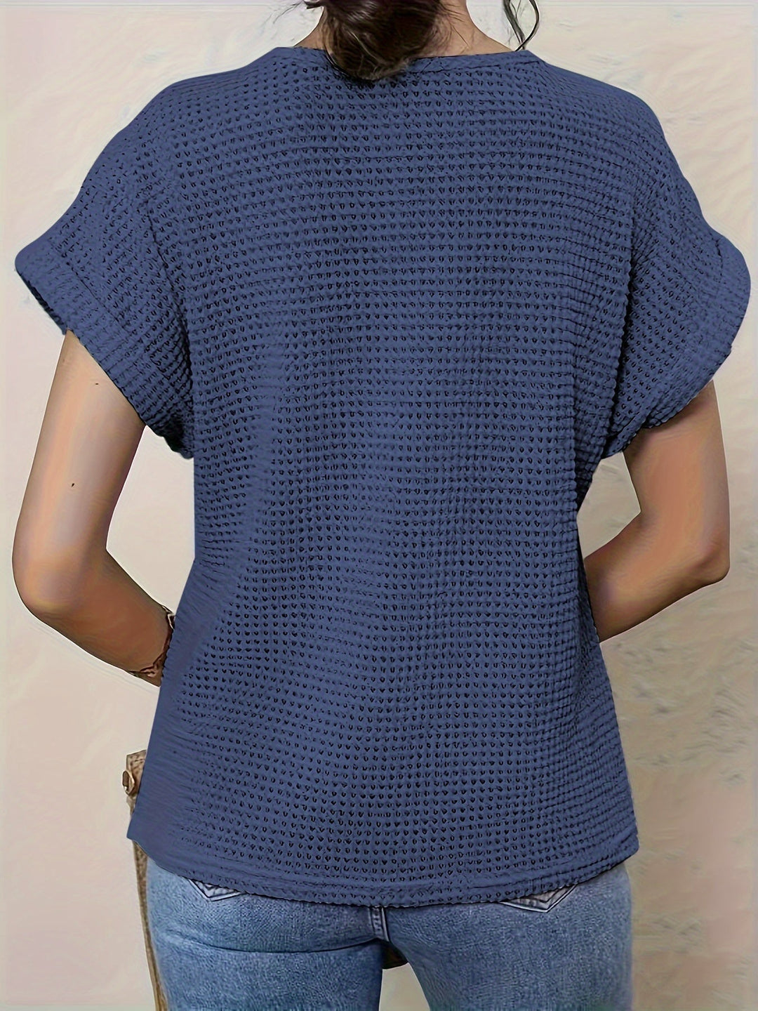 Viola | Top Tricot Dettagliato