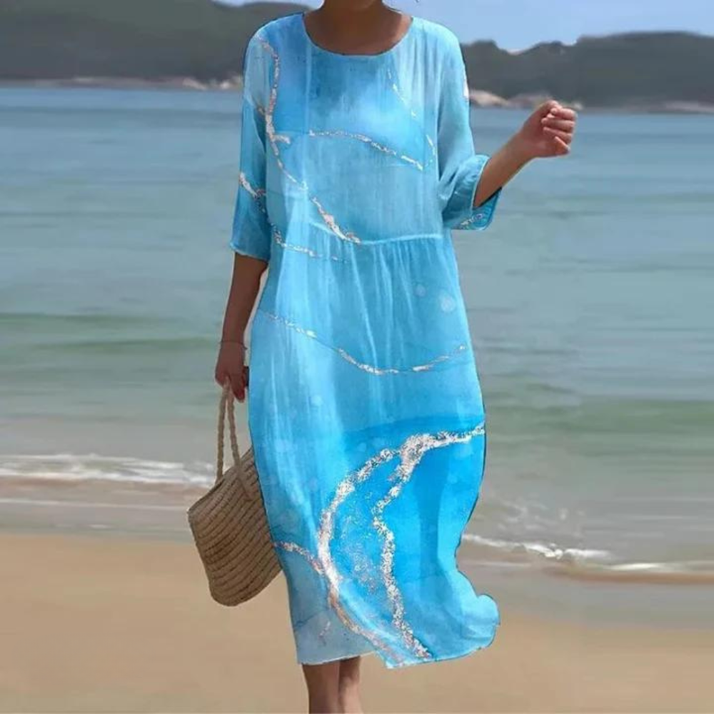 Vilma | Abito Elegante che Valorizza la Pancia