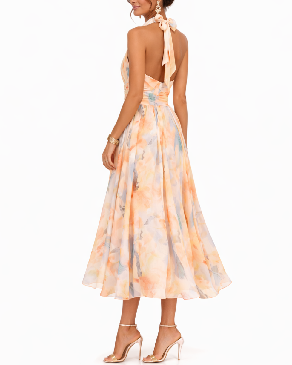 Aurora | Vestito con Collo Halter