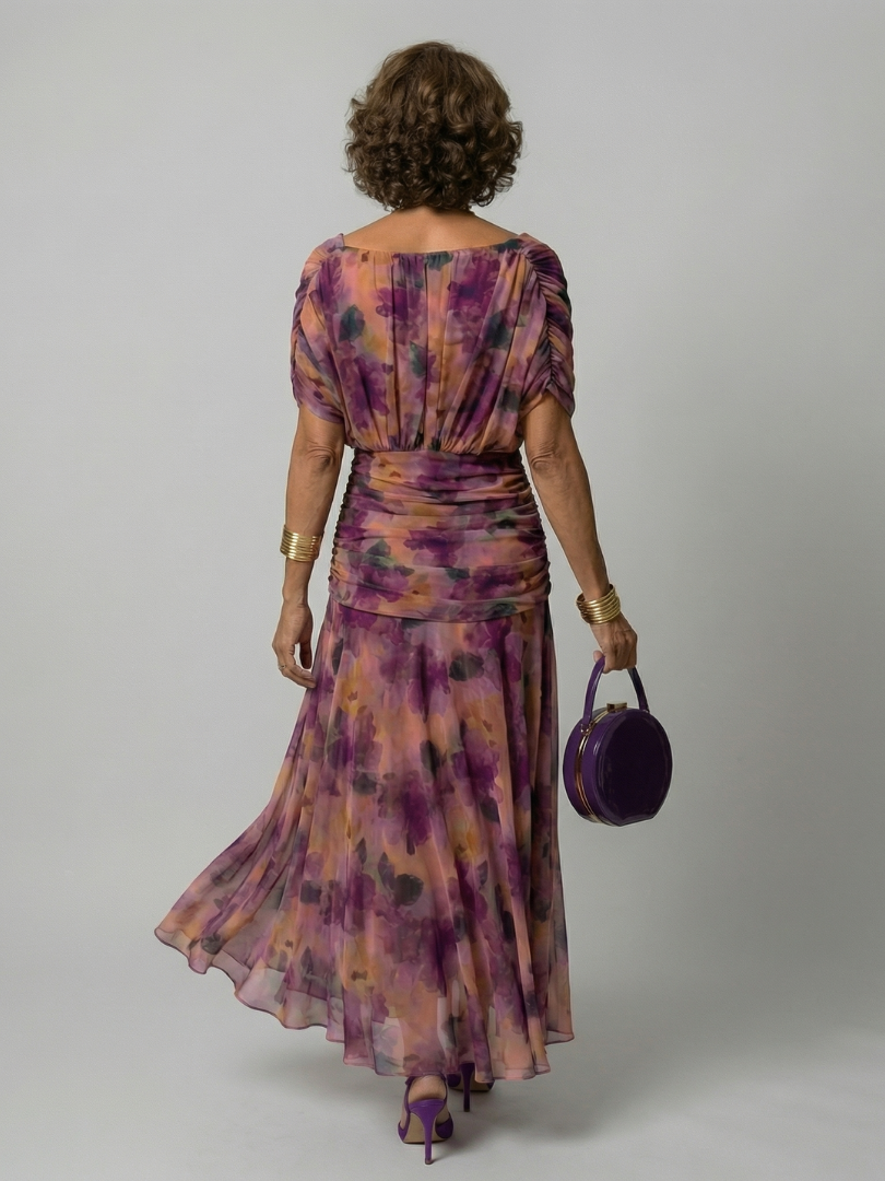 Calen | Abiti midi fluido con spalle scoperte
