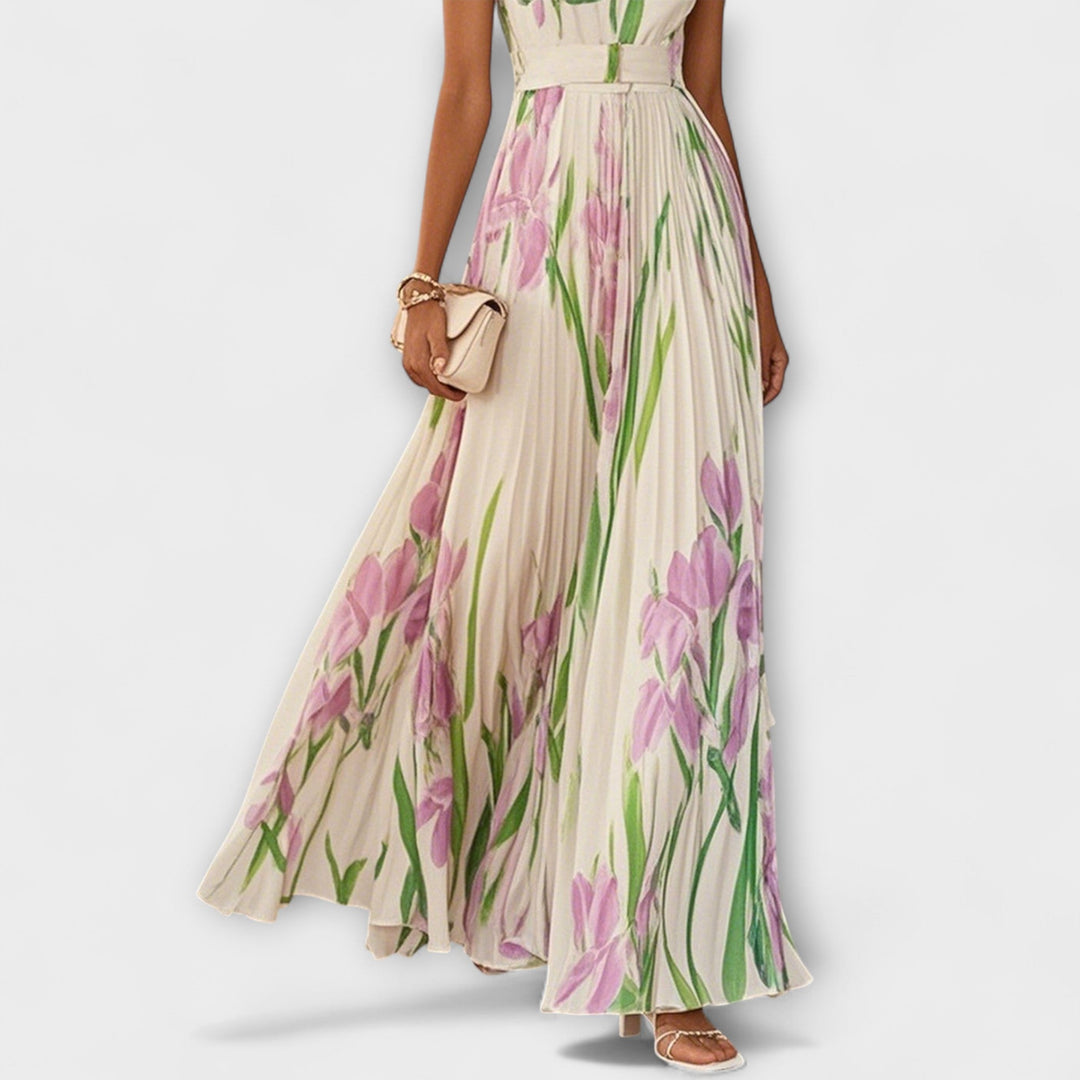 Pénélope - Abito Maxi in Chiffon