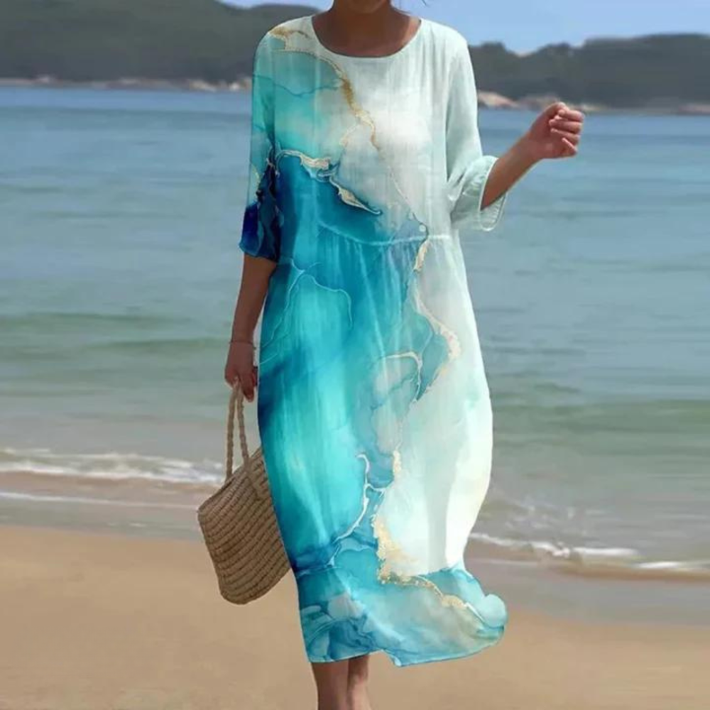 Vilma | Abito Elegante che Valorizza la Pancia