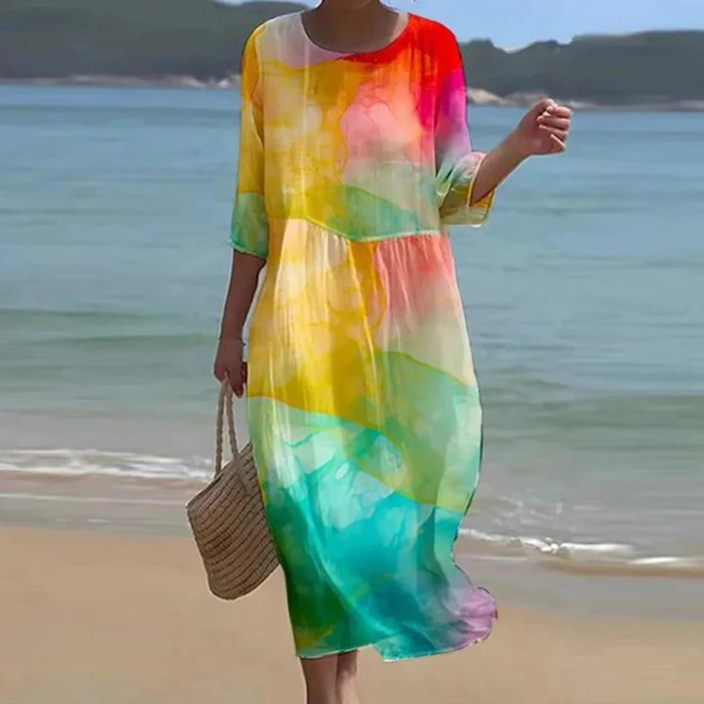 Vilma | Abito Elegante che Valorizza la Pancia