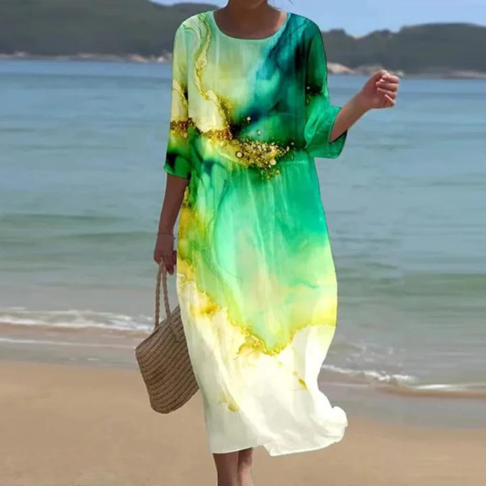 Vilma | Abito Elegante che Valorizza la Pancia