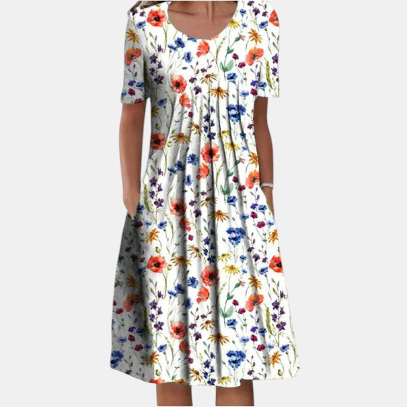 Gigi™ | Vestito in Cotone con Copertura per la Pancia