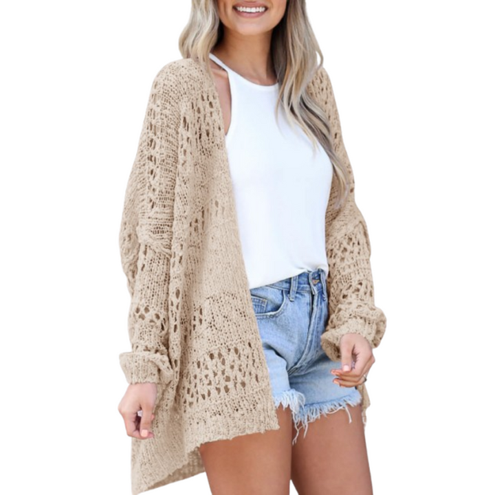 NAOMI | Cardigan Boho Estivo Oversize Leggero
