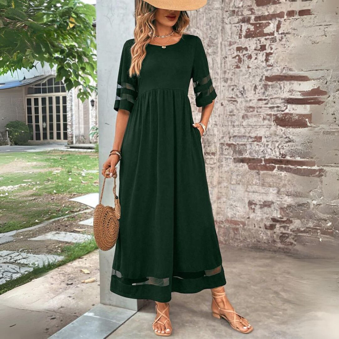 Isabelle Hart | Elegante Abito Midi A-Line