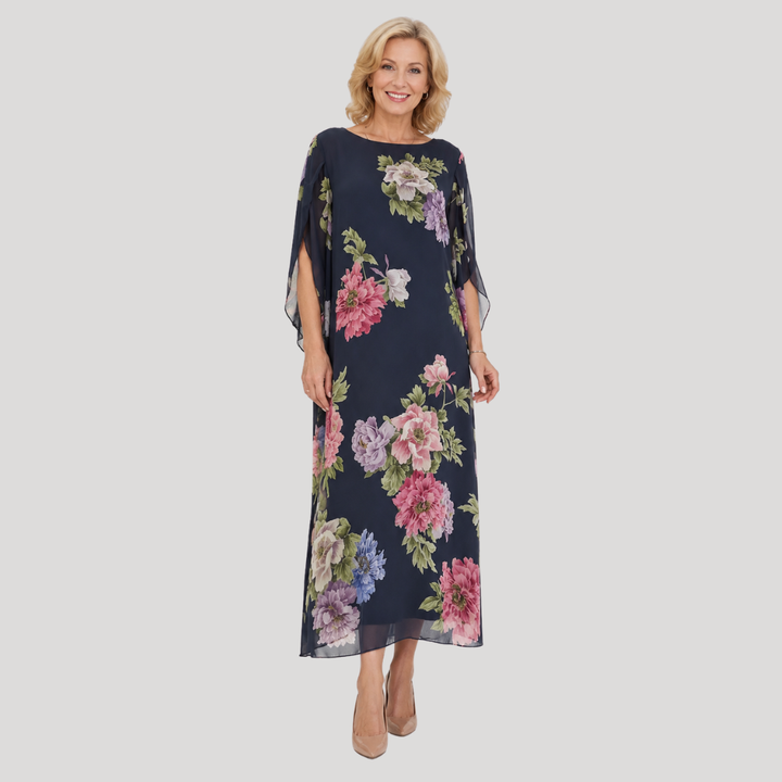 Elowen™ | Maxi Dress Midnight Bloom