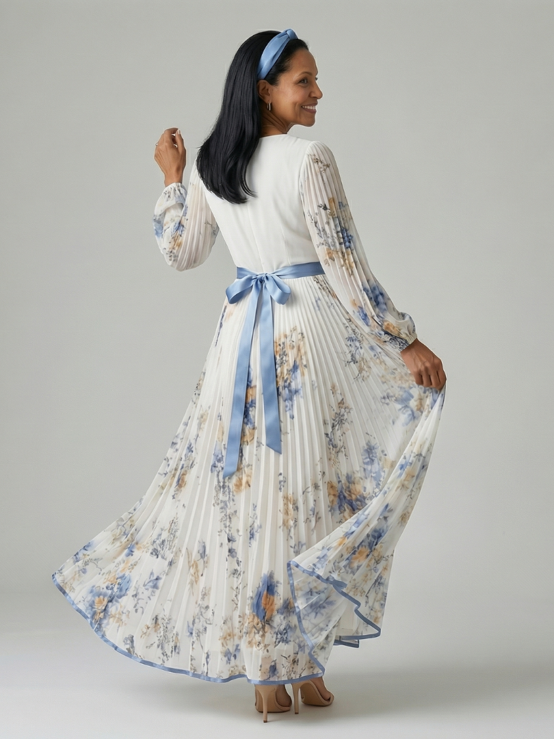 Rielle | Vestito Midi a Pieghe