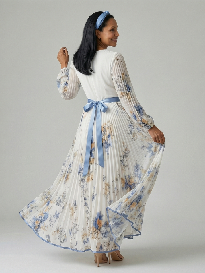 Rielle | Vestito Midi a Pieghe