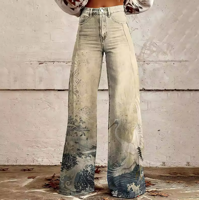Ondata - Pantaloni Bohemien Eleganti